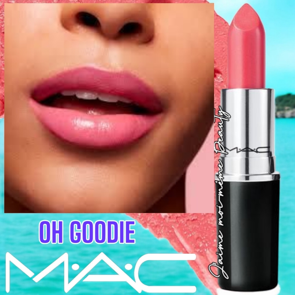 MAC Cosmetics Oh Goodie LUSTREGLASS LIPSTICK (SHEER CORAL)